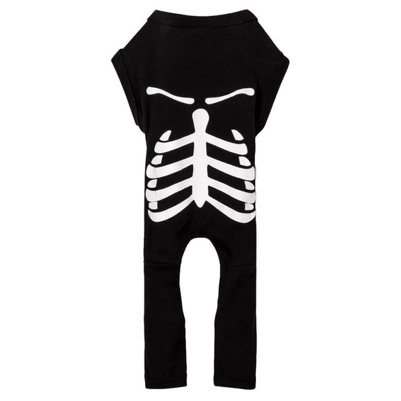 Hyde & EEK! Boutique Halloween Skeleton Matching Family Dog and Cat Pajama-Large - Picture 2 of 5